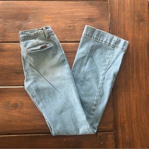 Wrangler Trouser Jean Size 5/6 x 36 Light Wash
